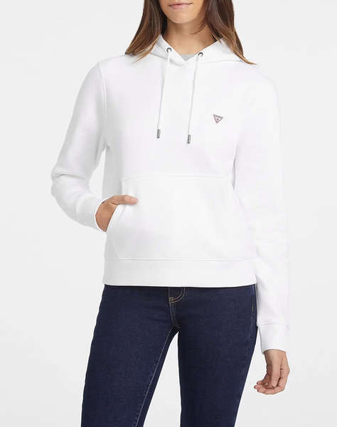 GUESS JEANS GJ HOOD REG MINI TRIANG SWEAT WOMEN''S SWEATSHIRT