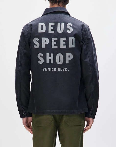 DEUS EX MACHINA SPEEDSHOP CHORE JACKET MEN''S SHIRT
