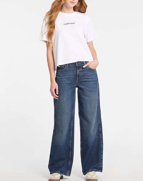 GUESS JEANS GJ G11 WIDE LEG - ECO REGEN CO RIVERSIDE STR IND ДАМСКИ ПАНТАЛОНИ
