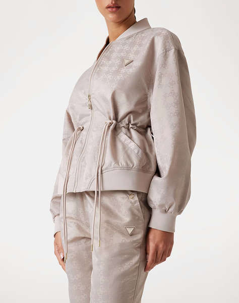 GUESS JEANS 4G AOP FULL ZIP JACKET ДАМСКО ЯКЕ