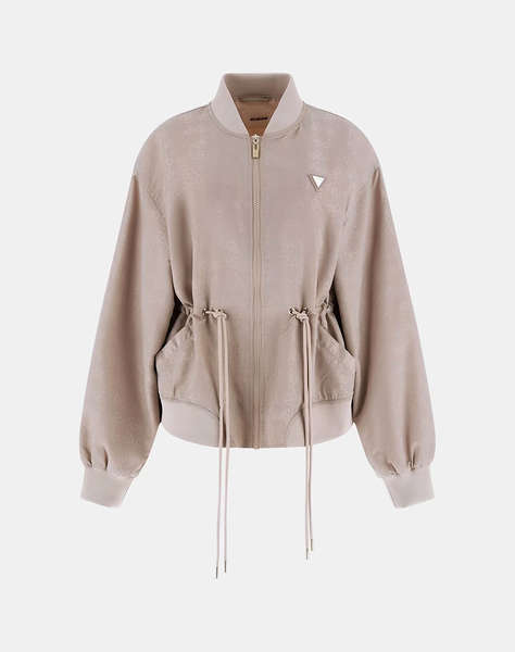 GUESS JEANS 4G AOP FULL ZIP JACKET ДАМСКО ЯКЕ