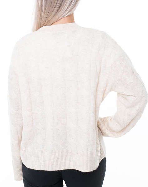 TOMMY HILFIGER SOFT WOOL CABLE CARDIGAN