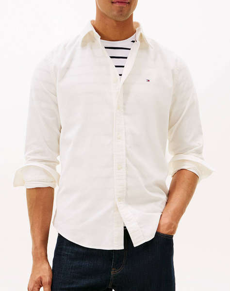 TOMMY HILFIGER SOLID CORDUROY RF SHIRT