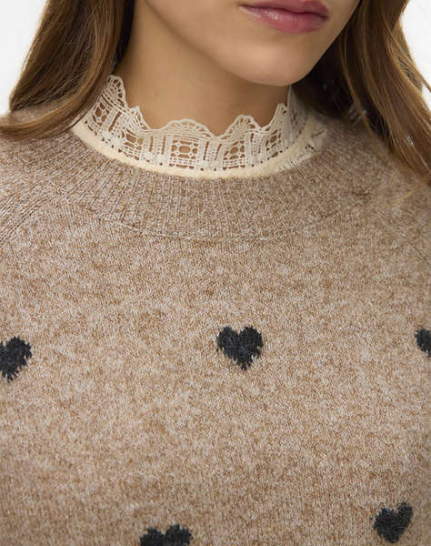 VERO MODA VMDOFFY INTARSIA LS O-NCK PULLOV GA NOOS