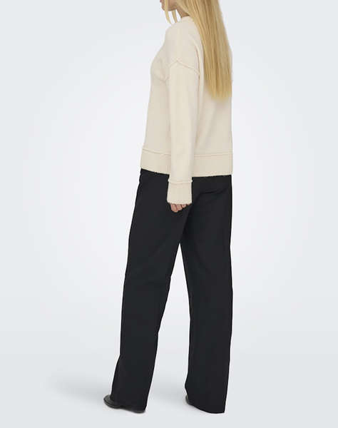 ONLY ONLHAZEL LIFE LS DETAIL O-NECK BF KNT