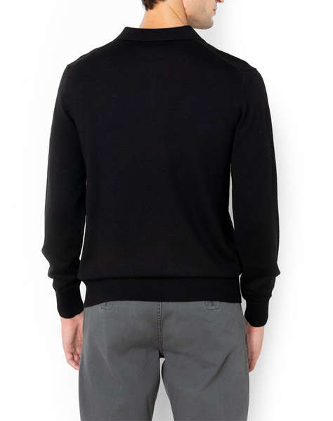 THE BOSTONIANS KNITTING MERINO POLO REGULAR FIT