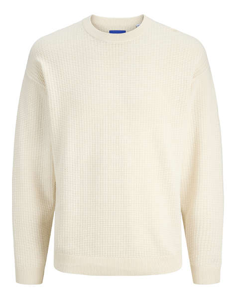 JACK&JONES JORGREENE KNIT STRUCTURE CREW NECK CA