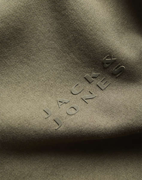 JACK&JONES JCOPOINT SWEAT BADGE CREW NECK BF