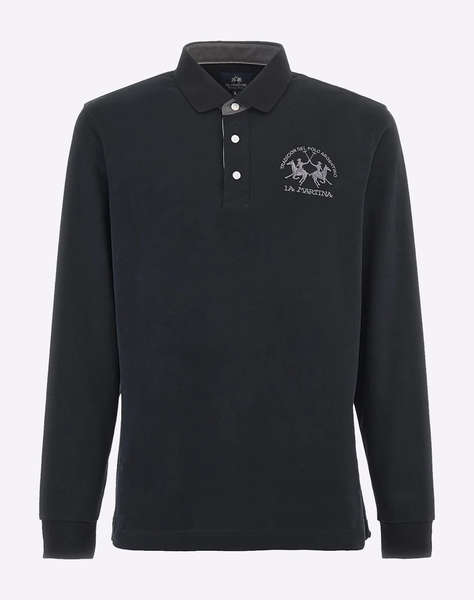 LA MARTINA БЛУЗА POLO MMMAN L/S POLO HEAVY JERSEY