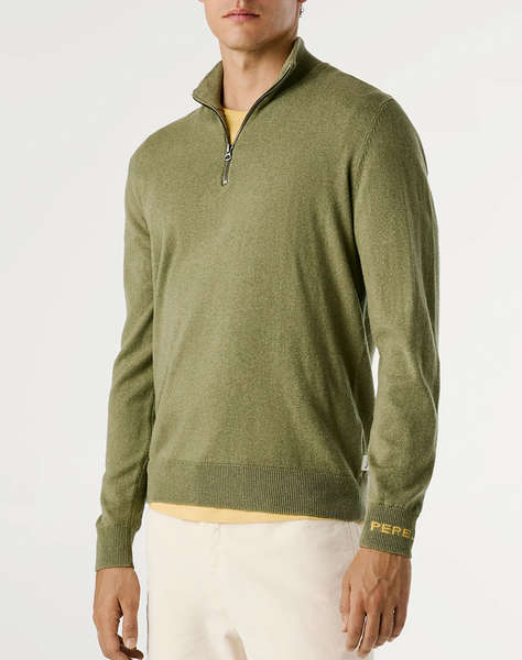 PEPE JEANS DROP 3A ANDRE MOCK ZIPPER KNITTED MEN''S