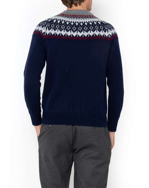 THE BOSTONIANS KNITTED JACQUARD NECKLACEREGULAR FIT