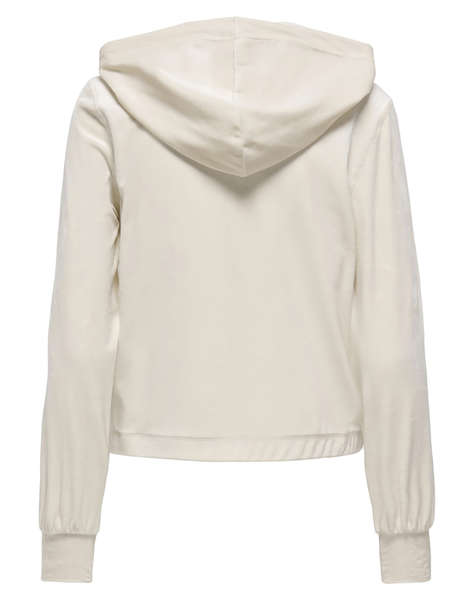 ONLY ONLREBEL L/S ZIP HOOD SWT