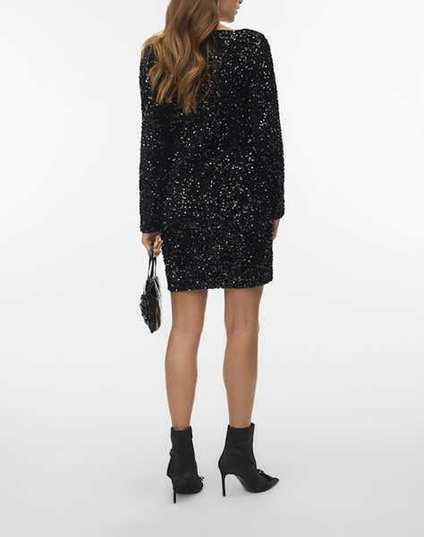 VERO MODA VMBELLA LS SHORT SQ DRESS JRS GA