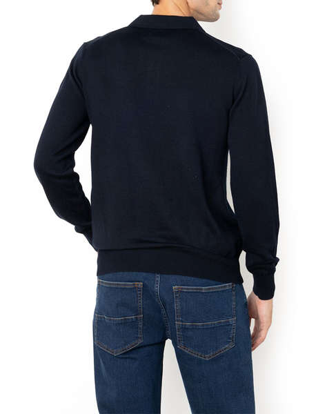 THE BOSTONIANS KNITTING MERINO POLO REGULAR FIT