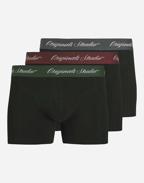 JACK&JONES JACNORREBRO SOLID TRUNKS 3 PACK NOOS