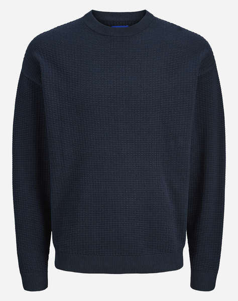 JACK&JONES JORGREENE KNIT STRUCTURE CREW NECK CA