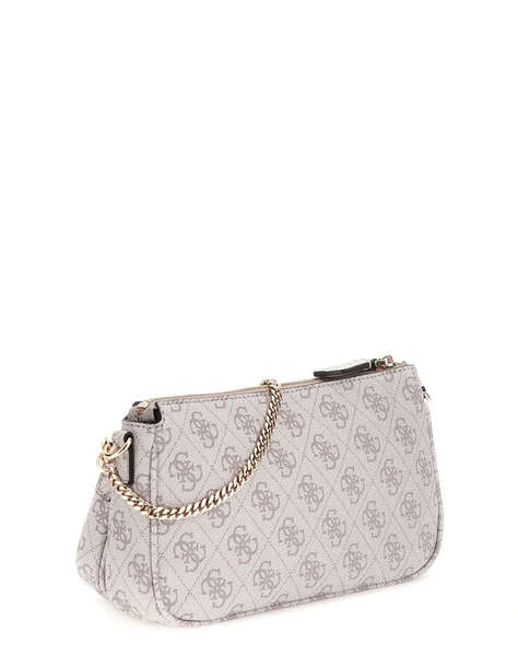 GUESS NOELLE II DBL POUCH CROSSBODY ДАМСКА ЧАНТА (Размери: 24 x 13 x 5см.)