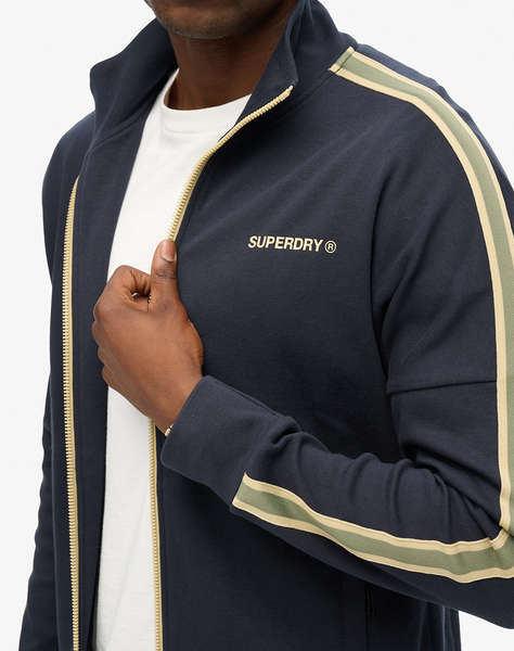 SUPERDRY D2 OVIN TECH CULT LOOSE TRACK TOPМЪЖКИ СУИТШЪРТ