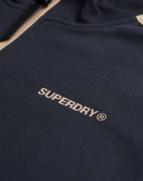 SUPERDRY D2 OVIN TECH CULT LOOSE TRACK TOPМЪЖКИ СУИТШЪРТ
