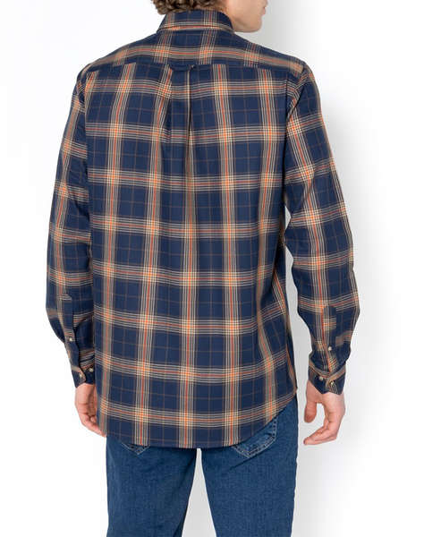 THE BOSTONIANS РИЗА COPLEY REGULAR FIT BigCheck FLANNEL Button-down Regular FIT