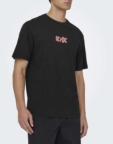 ONLY&SONS ONSACDC RLX SS LIC TEE