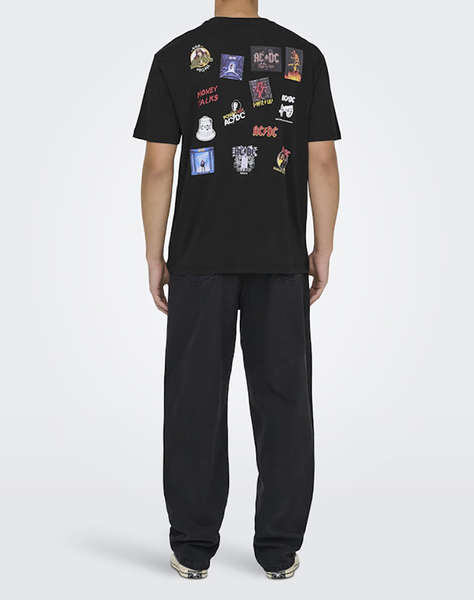 ONLY&SONS ONSACDC RLX SS LIC TEE