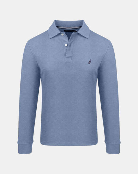 NAUTICA БЛУЗА ПОЛО MM LS DECK POLO_SUSTAINABLE