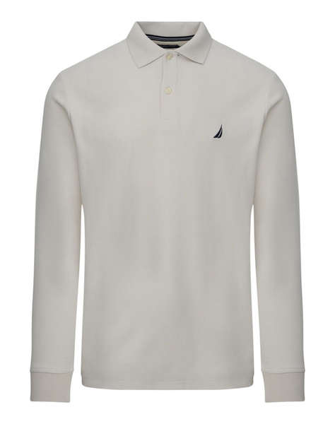 NAUTICA БЛУЗА ПОЛО MM LS DECK POLO_SUSTAINABLE