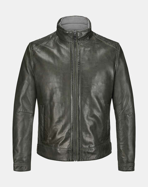 MILESTONE He-Lederjacke Nappa