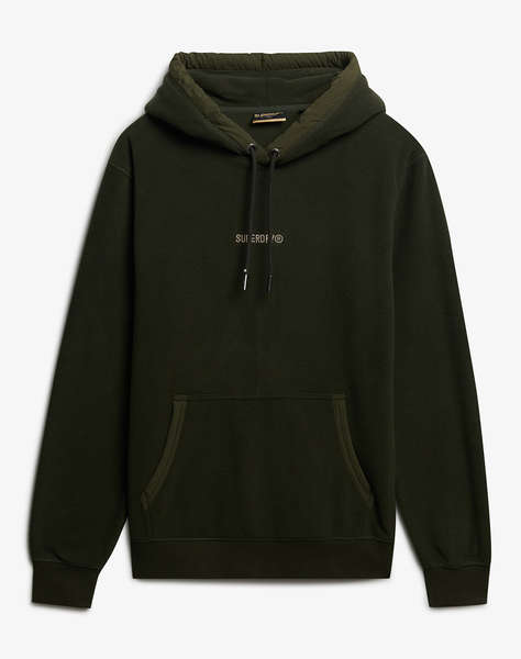 SUPERDRY D1 OVIN MICRO LOGO FLEECE HOODМЪЖКИ СУИТШЪРТ