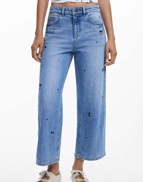 DESIGUAL DENIM_MINIMI ДАМСКИ ПАНТАЛОНИ