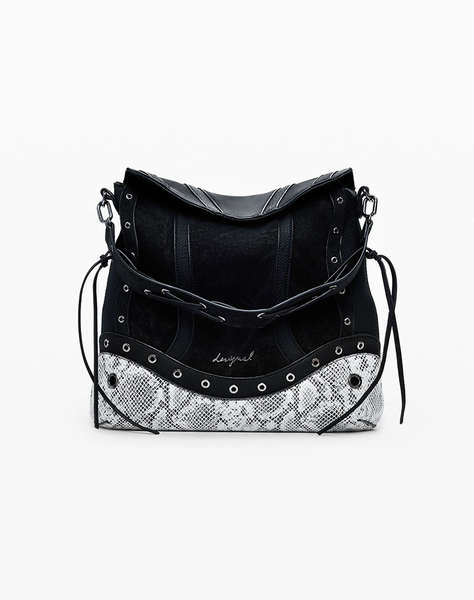 DESIGUAL BACK_SNAKE PATCH JERSEY 2 WOMEN''S BAG