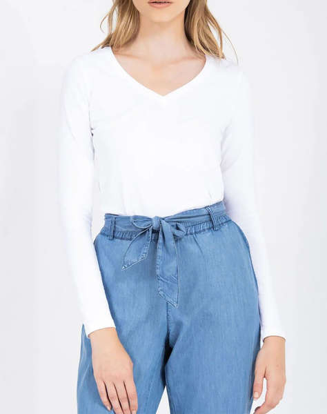 NAUTICA БЛУЗА T-SHIRT MM L/S T-SHIRTS