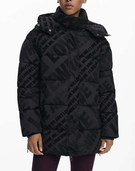 DESIGUAL PADDED_CADERA_FLOCK ДАМСКО ЯКЕ