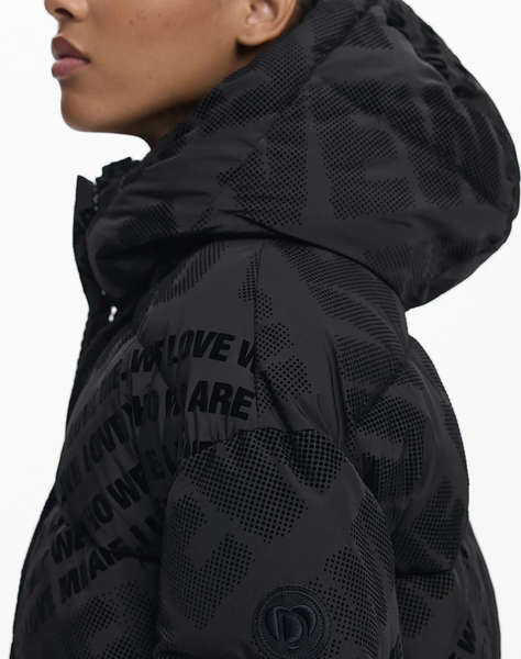 DESIGUAL PADDED_CADERA_FLOCK ДАМСКО ЯКЕ