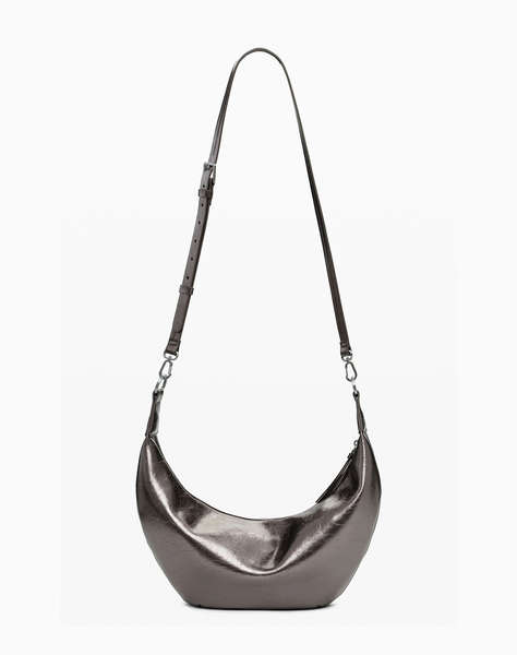 DESIGUAL BAG_HALF LOGO ZANTE DARK SILVER WOMEN''S BAG