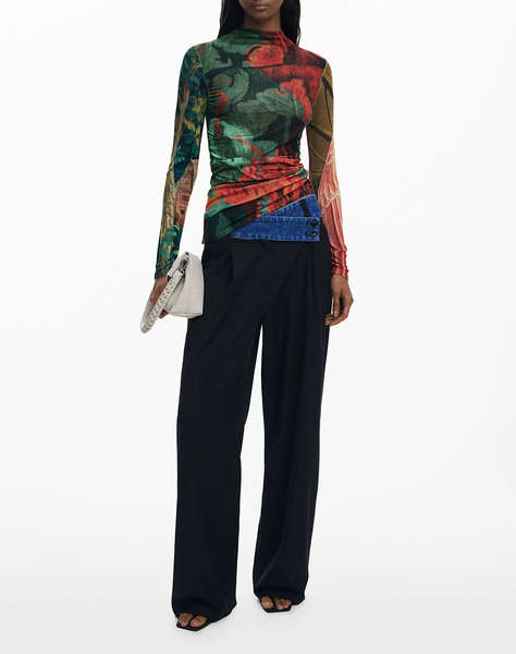 DESIGUAL JERS_TAPIZ_LACROI ПЛЕТЕНИ ДАМСКИ ДРЕХИ