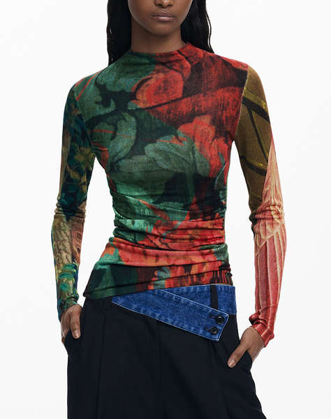 DESIGUAL JERS_TAPIZ_LACROI ПЛЕТЕНИ ДАМСКИ ДРЕХИ