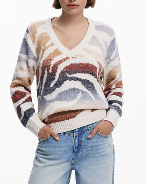 DESIGUAL JERS_WASILLA ПЛЕТЕНИ ДАМСКИ ДРЕХИ