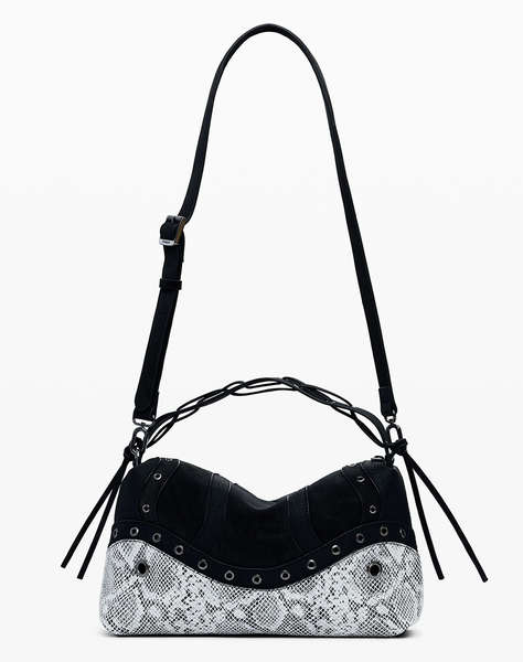 DESIGUAL BAG_SNAKE PATCH BERGAMO WOMEN''S BAG