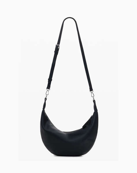 DESIGUAL BAG_HALF LOGO ZANTE BLACK WOMEN''S BAG