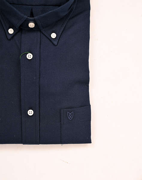 THE BOSTONIANS РИЗА TWILL REGULAR FIT Plain TWILL Button-down Regular FIT
