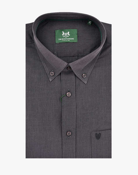 THE BOSTONIANS РИЗА FIL A FIL REGULAR FIT Plain FIL A FIL Button-down Regular Fit