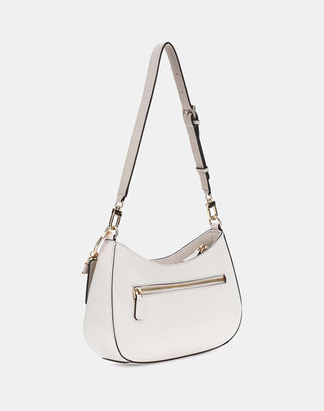 GUESS NOELLE II TOP ZIP SHOULDER BAG ДАМСКА ЧАНТА (Размери: 29 x 18 x 6см.)