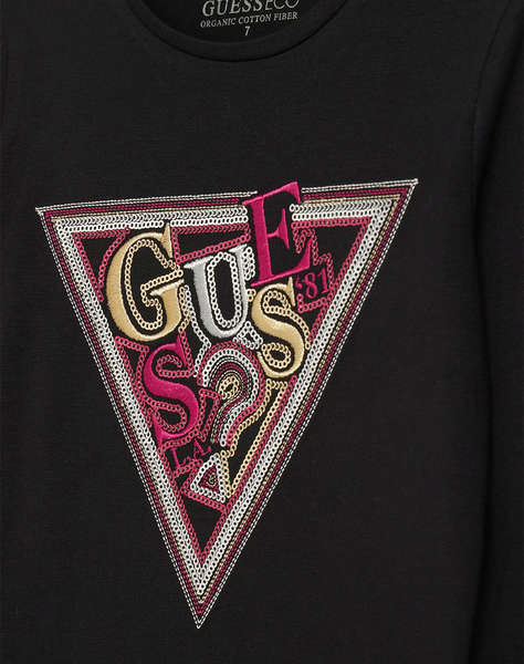 GUESS LS T-SHIRT W/SEQUINS БЛУЗА CHILD GIRL
