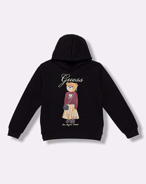GUESS OVERSIZE LS ACTIVE TOP W/HOOD SWEATSHIRT CHILD GIRL