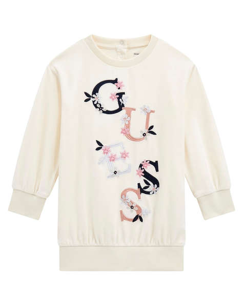 GUESS LS VELVET DRESS DRESS CHILD GIRL