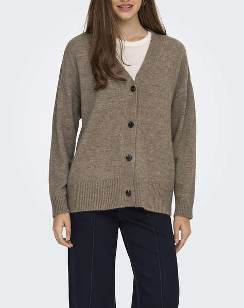 ONLY ONLHOUSTON LS CARDIGAN V-NECK KNT