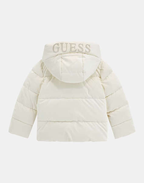 GUESS HOODED LS PADDED PUFFER W/ZIP ЯКЕ CHILD GIRL