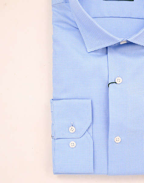 THE BOSTONIANS РИЗА DOBBY CUSTOM FIT Plain Dobby Semi-rex Custom FIT